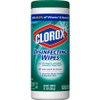 CLOROX COMPANY 01593CT DISINFECTING WIPES,35 WIPES/TUB, FRESH