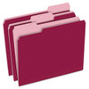ESSELTE PENDAFLEX CORP. 1521/3BUR 2-T1 FILE FOLDER,1/3 CUT TOP TAB