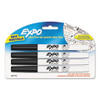 SANFORD CORPORATION 1871774 DRY ERASE MARKER,BLACK, 4/PACK