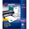 AVERY 11553 DIVIDER, PRINT-ON UNPUNCHED, 8TAB, 5/ST