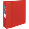 AVERY 79584 BINDER, HEAVY-DUTY,4" CAPACITY, RED