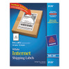 AVERY 8126 SHIPPING LABELS, 5 1/2 X 8 1/2, WHITE