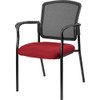 LORELL 2310002 GUEST CHAIR W/ARMS,25-4/5X20X32,REAL RED