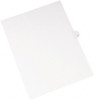 AVERY 82175 LEGAL SIDE TAB DIVIDER,LETTER,WHT,25/PK