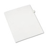 AVERY 82205 LEGAL SIDE TAB DIVIDER,LETTER,WHT,25/PK