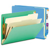 SMEAD MANUFACTURING CO. 26836 CLASSIFICATION FOLDERS, 2 DIVIDERS,BLUE