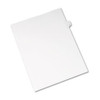 AVERY 82169 LEGAL SIDE TAB DIVIDER,LETTER,WHT,25/PK