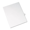 AVERY 82215 LEGAL SIDE TAB DIVIDER,LETTER,WHT,25/PK