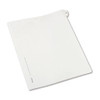 AVERY 82223 LEGAL SIDE TAB DIVIDER,LETTER,WHT,25/PK