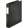 BUSINESS SOURCE 28560 ROUND RING BINDER,W/LABEL HOLDER,1-1/2