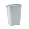 RUBBERMAID COMMERCIAL PRODUCTS 295700GY RECTANGULAR WASTEBASKET,GY