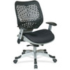 OFFICE STAR 86-M33C625R MANAGERS CHAIR,SELFADJUSTING,MESH SEAT