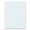 TOPS MANUFACTURING CO. 33041 QUADRILLE PADS,8-1/2X11,50SHTS/PD,WE