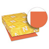 NEENAH PAPER 22841 CARD STOCK,ROCKET RED, 250 SHEETS