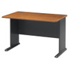 BUSH INDUSTRIES WC57448 DESK, 48"W,NATURAL CHERRY,SERIES A