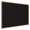 GHENT WTR23-BK TACKBOARD,WOODFRAME,OAK FINISH