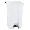RUBBERMAID COMMERCIAL PRODUCTS RCP 6146 WHI WASTE CONTAINER,INDOOR UTILITY STEP-ON