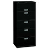 HON 675LP 5 DRAWER LATERAL FILE, W/LOCK