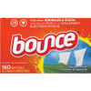 PROCTER & GAMBLE 80168 BOUNCE DRYER SHEETS,160 SHEETS,OUTDOOR