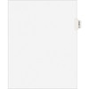 AVERY 01393 TAB DIVIDER, EXHIBIT W,LETTER,WHITE