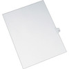 AVERY 82289 LEGAL INDEX, SIDE TAB 91,25/PK,1/25 CUT
