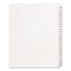 AVERY 01706 TAB DIVIDERS, 25 TAB,126-150, WHITE