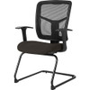 LORELL 8620204 LORELL  MESH/FABRIC GUEST CHAIR, 27"X27-