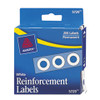 AVERY 05729 DISPENSER PACK HOLE REINFORCEMENTS, 1/4"