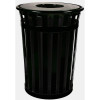 WITT INDUSTRIES, INC M3601-FT-BK WASTE RECEPTACLE,WITT OAKLEY FLAT TOP