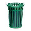 WITT INDUSTRIES, INC M3601-FT-GN WASTE RECEPTACLE,WITT OAKLEY FLAT TOP