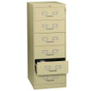 TENNSCO CORP CF669SD CARD CABINET,6 DRAWER, W/LOCK, SAND
