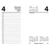 AT-A-GLANCE E717T-50 DESK CALENDAR REFILL,F/ 17 BASE