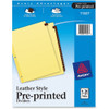 AVERY 11327 TAB DIVIDER, 31 TAB,1-31,RED,31/SET