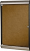 GHENT CPA33672K TACKBOARD, 36"X72",3-DOOR,ALUMINUM FRAME