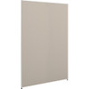 HON P7248GYGY PANEL WITH GLIDES,BASYX,72X48,GRAY