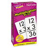 TREND ENTERPRISES, INC. T53105 MATH FLASH CARDS,0 TO 12,3X5-7/8
