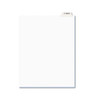 AVERY 12394 TAB DIVIDERS, EXHIBIT U,LETTER,25/PACK AVERY 12394 TAB DIVIDERS, EXHIBIT U,LETTER,25/PACK