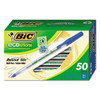 BIC CORPORATION GSME509BE PEN,ECO RND STICK,50PK,BE