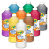 CRAYOLA 551332040 CRAYOLA  WASHABLE FINGER PAINT, 32OZ., V