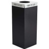 SAFCO 2990RE SQUARE-FECTA™  RECYCLING TRASH CAN,  LID