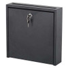 SAFCO 4258BL INTEROFFICE MAILBOX, SMALL, BLACK 
