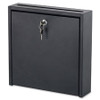 SAFCO 4259BL INTEROFFICE MAILBOX, LARGE, BLACK
