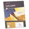 CHARTPAK, INC ML-4005 MATTE CLEAR LASER LABELS, 8-1/2 X 11, 50
