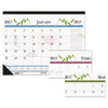 HOUSE OF DOOLITTLE 184 CALENDAR,FLORAL,DESK PAD