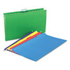 UNIVERSAL 14221 HANGING FILE FOLDERS, 1/5 TAB, 11 POINT,