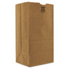 DURO BAG MFG CO GX2560S 12.5-LB KRAFT PAPER BAGS, NATURAL, 500/C