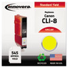 INNOVERA CLI8Y REMANUFACTURED CLI-8 INK, 545 YIELD, YEL