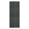 PYRAMID TECHNOLOGIES, INC. 5004 TIME CARD RACK, 40 POCKETS, PLASTIC, LIG