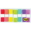 3M COMPANY 6837CF 3M  POST-IT FLAGS, SELF-STICK, 1/2",189/