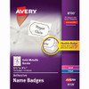 AVERY 8720 ADHESIVE BADGE ASST